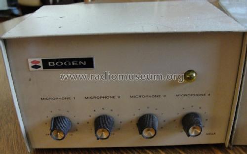 Microphone Mixer MX6A; Bogen -Presto, David (ID = 1234938) Ampl/Mixer