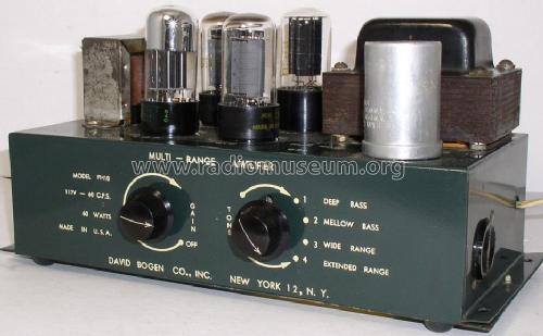 Multi-Range Amplifier PH10; Bogen -Presto, David (ID = 766597) Ampl/Mixer