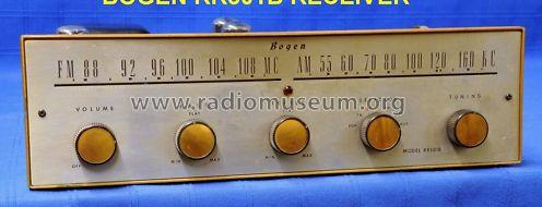 FM-AM Receiver RR501B; Bogen -Presto, David (ID = 983448) Radio