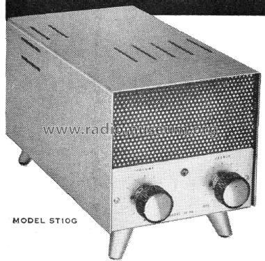 Stereo Tape Amplifier ST10 ; Bogen -Presto, David (ID = 2079600) Ampl/Mixer