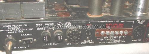 MO100 ; Bogen -Presto, David (ID = 389361) Ampl/Mixer