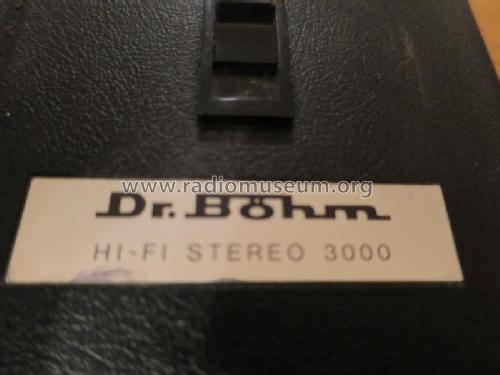 HiFi Stereo 3000 - Mischpult ; Böhm, Dr.; Minden (ID = 2065789) Verst/Mix