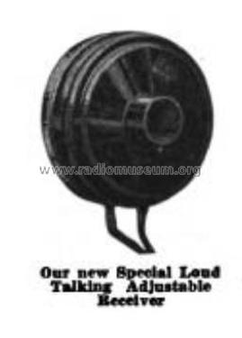 Loud Talking Adjustable Receiver ; Boissonnault Co. Inc (ID = 1746731) Parlante