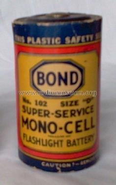 Super-Service - Mono-Cell - Flashlight Battery - Size 'D' 102; Bond Electric (ID = 1736684) A-courant