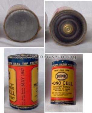 Super-Service - Mono-Cell - Flashlight Battery - Size 'D' 102; Bond Electric (ID = 1736685) Aliment.