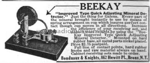 BeeKay Mineral Detector ; Bonduaux & Knights; (ID = 1985845) Radio part