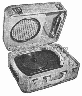 Amplificador Maleta Tocadiscos Hi.FI. 3 válvulas Plato Hector Jassmin; Bonvehi Radio; (ID = 2402467) R-Player