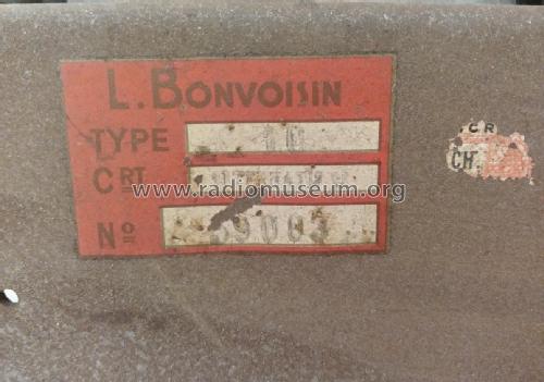 Châssis LB10 ; Bonvoisin, L., (ID = 2596319) Radio