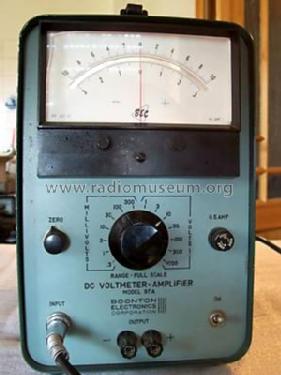 DC Voltmeter / Amplifier 97A; Boonton Electronics (ID = 452220) Equipment