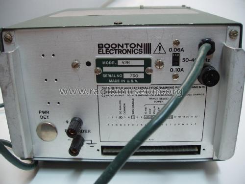 Microwattmeter 42B; Boonton Electronics (ID = 3163896) Equipment