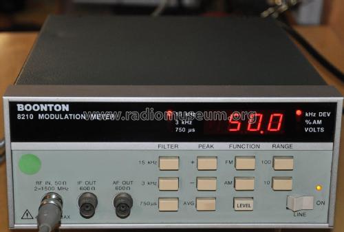 Modulation Meter 8210; Boonton Electronics (ID = 2034967) Equipment