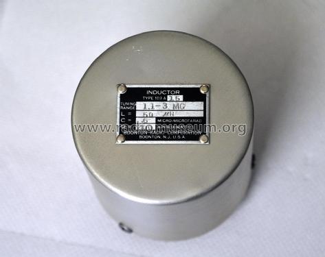 Q Standard - Inductor 103A; Boonton Radio Corp.; (ID = 2030456) Equipment