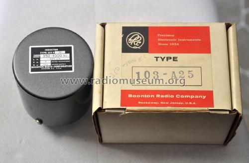 Q Standard - Inductor 103A; Boonton Radio Corp.; (ID = 2030468) Equipment