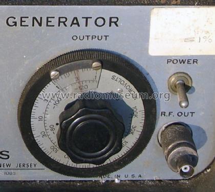 Standard FM Signal Generator 210A; Measurements (ID = 820416) Equipment