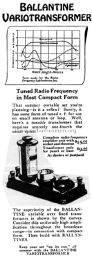 Radio frequency amplifying unit model 5 ; Boonton Rubber Mfg. (ID = 2801613) RF-Ampl.