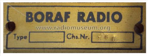 Unknown 1; BORAF, N.V.; 's- (ID = 1674724) Radio