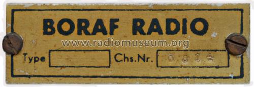 Unknown 2; BORAF, N.V.; 's- (ID = 1674485) Radio