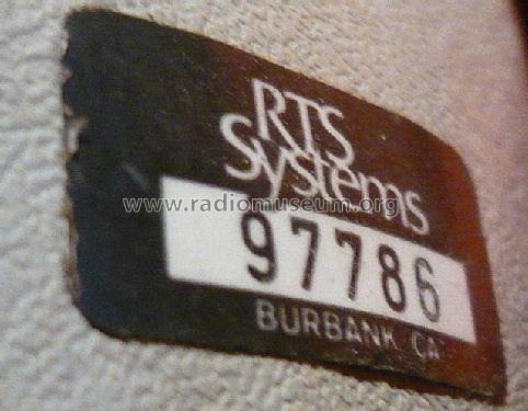 RTS Systems Headset Kopfgarnitur 97786; Bosch; Deutschland (ID = 1807011) Speaker-P