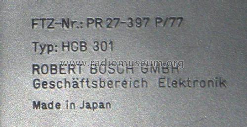 Handfunkgerät HCB 301; Bosch; Deutschland (ID = 1806690) Citizen