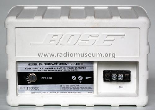 Model 25; BOSE Corporation; (ID = 798241) Speaker-P