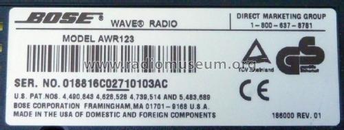 Wave Radio 2 AWR123; BOSE Corporation; (ID = 2745163) Radio