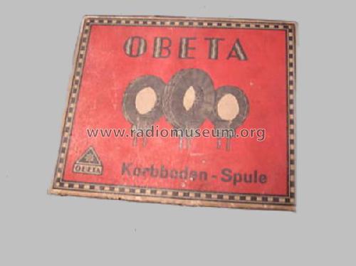 Obeta Steckspule ; Böttcher, Oskar GmbH (ID = 602940) Radio part