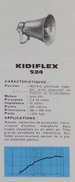 Kidiflex 524 Ch= 410; Bouyer, Paul (ID = 2522889) Altavoz-Au