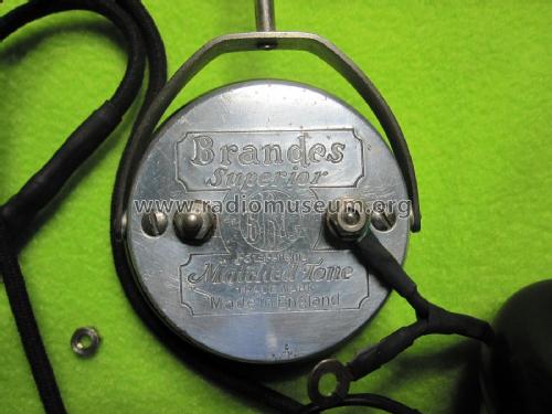 Superior Matched Tone Headphones ; Brandes Ltd., London (ID = 2342910) Parleur