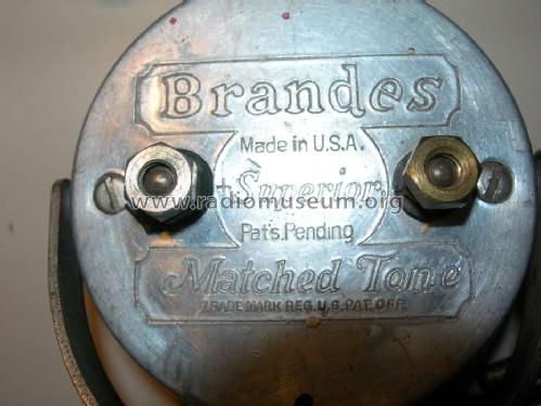 Superior Matched Tone ; Brandes Products (ID = 565299) Speaker-P