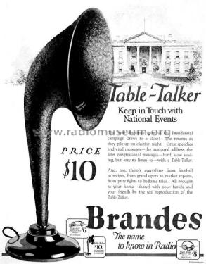 Table-Talker ; Brandes Products (ID = 267757) Parleur