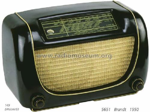 5651W; Brandt Roland Brandt (ID = 152) Radio