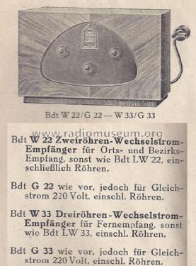 W22; Brandt Roland Brandt (ID = 1507773) Radio