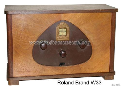 W33; Brandt Roland Brandt (ID = 182107) Radio