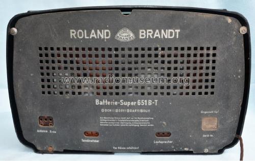 651B/T; Brandt Roland Brandt (ID = 2157089) Radio