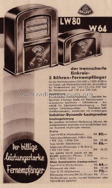 LW80; Brandt Roland Brandt (ID = 1933828) Radio
