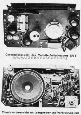Melodie 550B; Brandt Roland Brandt (ID = 2508299) Radio