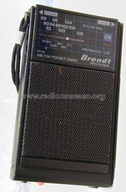 AM/FM Pocket Radio PP29; Brandt electronique (ID = 2097779) Radio