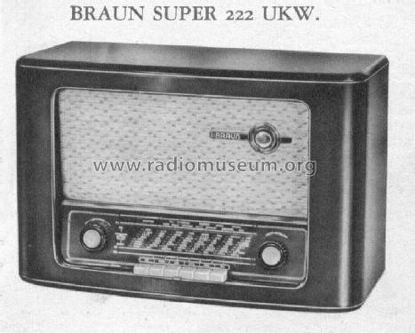 222 UK ; Braun; Frankfurt (ID = 200645) Radio