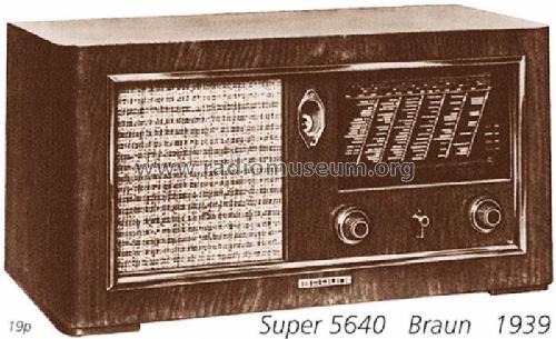 5640W; Braun; Frankfurt (ID = 169) Radio
