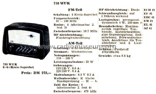 710WUK; Braun; Frankfurt (ID = 2796415) Radio