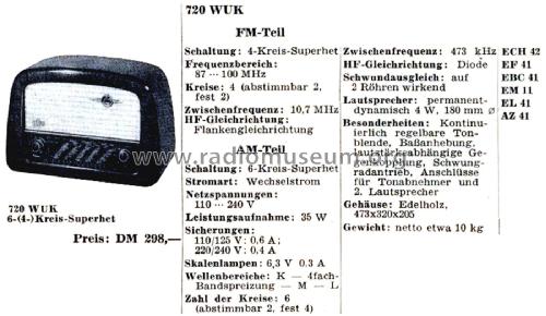 720WUK; Braun; Frankfurt (ID = 2796420) Radio
