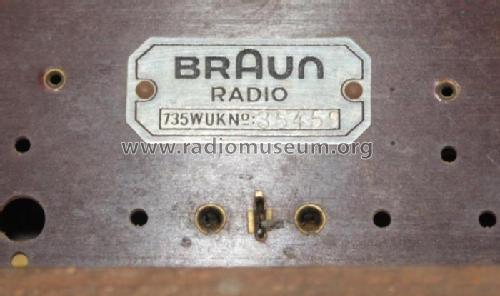 735WUK; Braun; Frankfurt (ID = 1763932) Radio