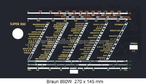 860W; Braun; Frankfurt (ID = 1025266) Radio