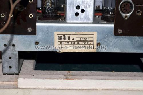 Atelier 11 Ch= RC82D; Braun; Frankfurt (ID = 2020459) Radio