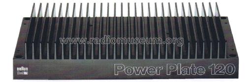 Autoverstärker BEL Power Plate P120; Braun; Frankfurt (ID = 1726907) Ampl/Mixer