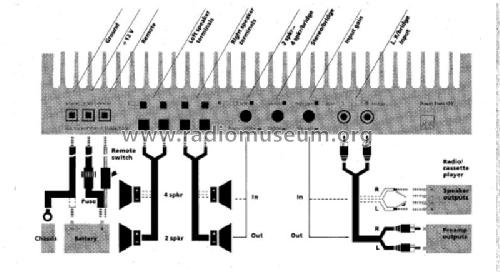 Autoverstärker BEL Power Plate P120; Braun; Frankfurt (ID = 1726928) Ampl/Mixer