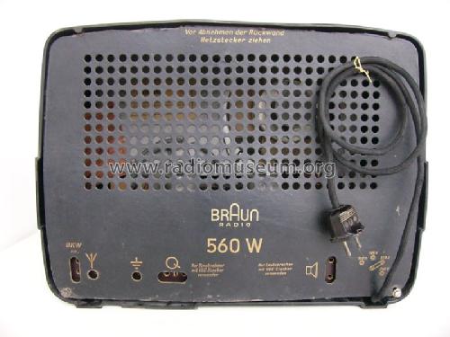 Braun Super 560W; Braun; Frankfurt (ID = 1626412) Radio