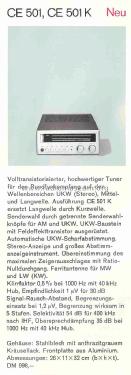 CE501K; Braun; Frankfurt (ID = 1753647) Radio