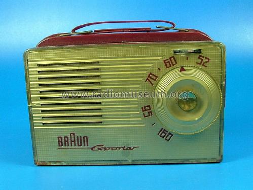 Exporter ; Braun; Frankfurt (ID = 1181554) Radio