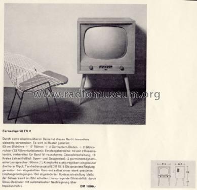 FS2/12; Braun; Frankfurt (ID = 1280496) Television